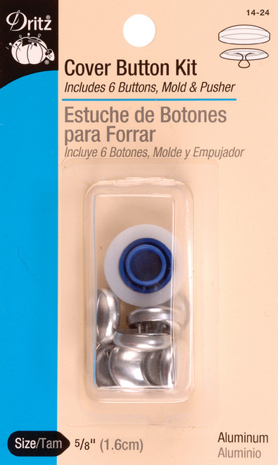 6 Pack - Dritz Cover Button Kits-Size 24 5/8" 6/Pkg - 14-24 - 072879110067