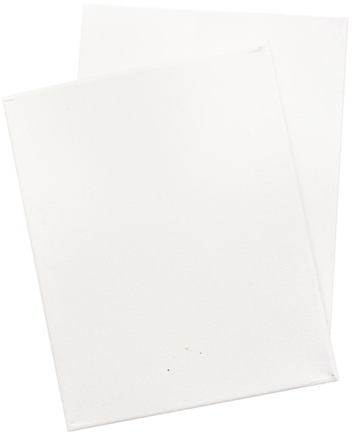3 Pack - American Crafts Art Supply Basics Stretched Canvas 2/Pkg-8"X10" - 34006085