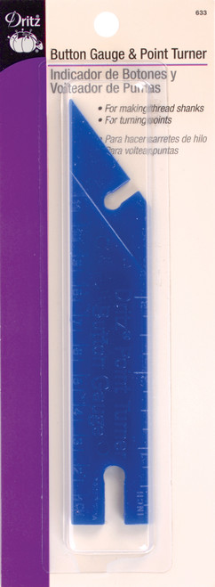 6 Pack - Dritz Button Gauge & Point Turner- - 633 - 072879110654