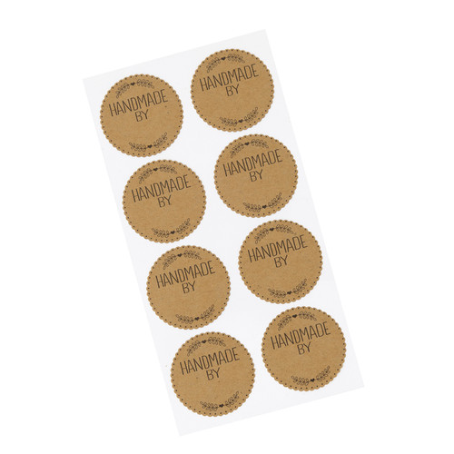 6 Pack - Sticko Tiny Stickers-Handmade By - 8600128 - 015586001280