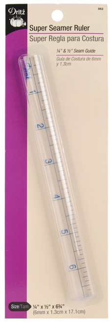3 Pack - Dritz Super Seamer Ruler 6-3/4"- - 862 - 072879113044