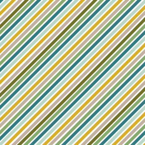 25 Pack - American Crafts Patterned Single-Sided Cardstock 12"X12"-Jungle Stripes - ACPPXX-66114 - 718813661140