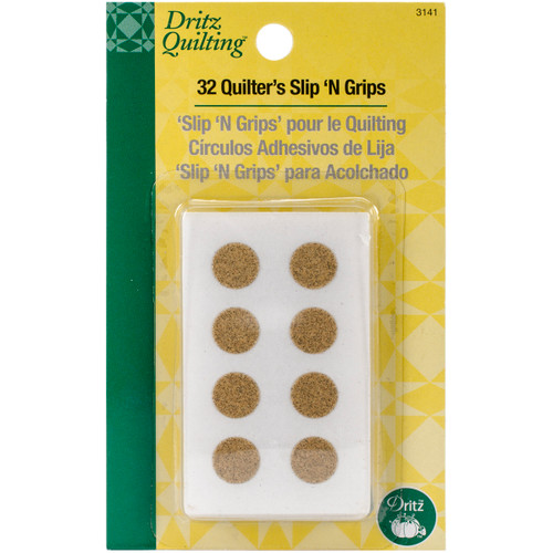 6 Pack - Dritz Quilting Quilter's Slip 'N Grips 32/pkg- - 3141 - 072879031416