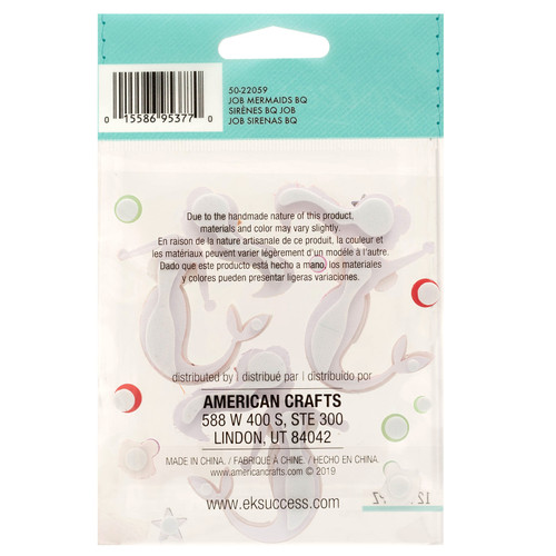3 Pack - Jolee's Boutique Themed Embellishment-Mermaids - 50-22059
