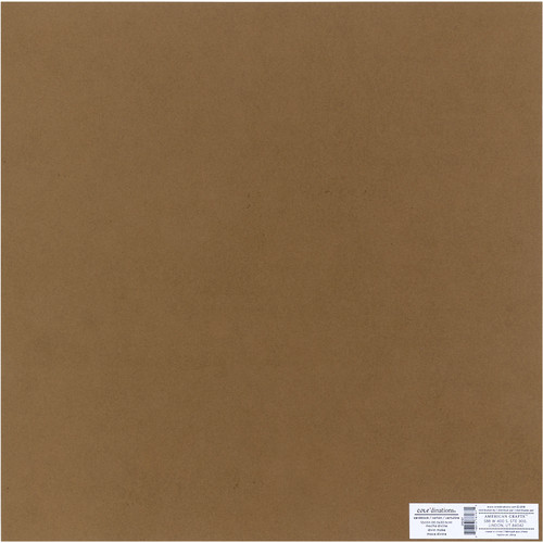 25 Pack - Core'dinations Core Foundations Cardstock 12"X12"-Mocha Divine - 378167