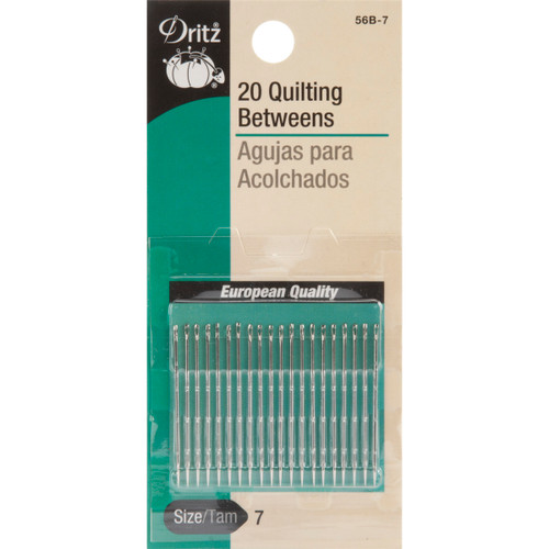 6 Pack - Dritz Quilting Betweens Hand Needles 20/Pkg-Size 7 - 56B-7 - 072879100860 6 Pack - Dritz Quilting Betweens Hand Needles 20/Pkg-Size 7 - 56B-7 - 072879100860