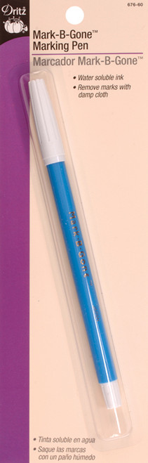 3 Pack - Dritz Mark-B-Gone Marking Pen-Blue - 676-60 - 072879110777