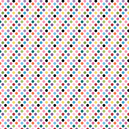 12 Pack - Core'dinations Core Basics Patterned Cardstock 12"X12"-Light Pink Multi Dot - 377900 - 718813779005