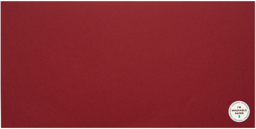 4 Pack - American Crafts Washable Matte Paper 12"X24"-Rouge - WASHMA12-59626 - 718813596268