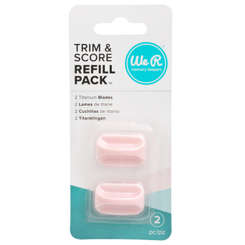 3 Pack - We R Trim & Score Board Replacement Blades 2/Pkg-Use this with Item 603183 (MFG 660699) - WR661267 - 633356612674
