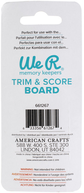 3 Pack - We R Trim & Score Board Replacement Blades 2/Pkg-For WR660699 - WR661267 3 Pack - We R Trim & Score Board Replacement Blades 2/Pkg-For WR660699 - WR661267