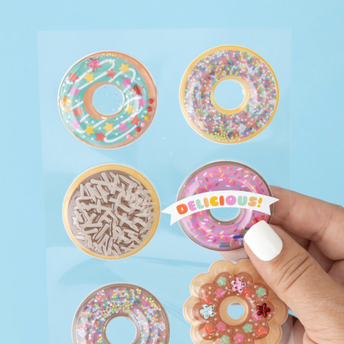3 Pack - Jolee's Boutique Themed Embellishments-Donut Snow Globes - 8600113