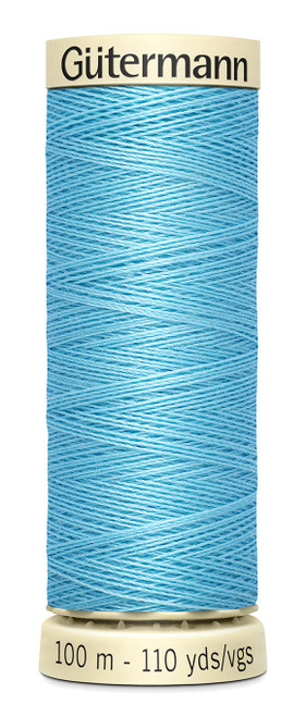 6 Pack - Gutermann Sew-All Thread 110yd-Powder Blue - 100P-209 - 077780000209