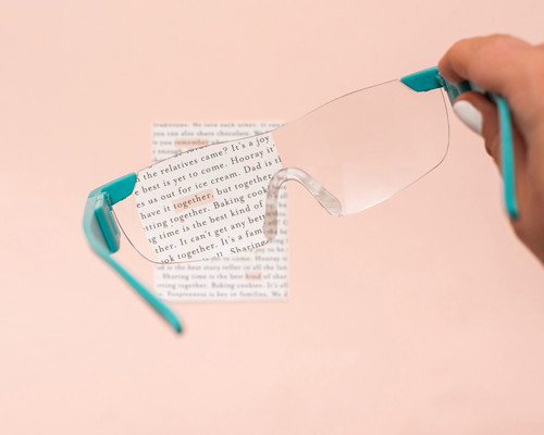 We R Comfort Craft Magnifying Glasses-Clear/Teal - WR661223 We R Comfort Craft Magnifying Glasses-Clear/Teal - WR661223