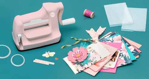 Mini Evolution Die Cut Machine Kit-Pink - 60000003 Mini Evolution Die Cut Machine Kit-Pink - 60000003