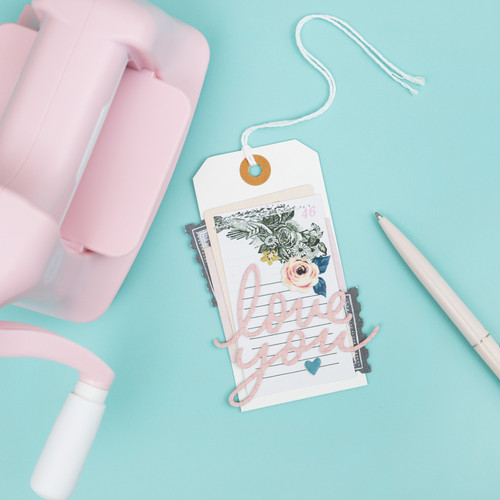 We R Mini Evolution Die Cut Machine Kit-Pink - 60000003 We R Mini Evolution Die Cut Machine Kit-Pink - 60000003