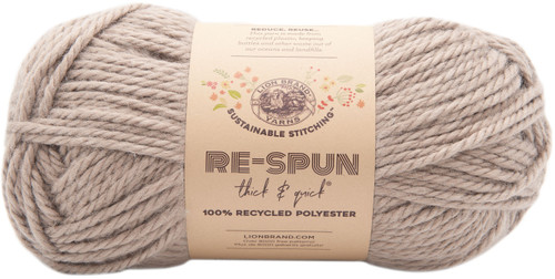 Lion Brand Re-Spun Thick & Quick Yarn-Hazelwood - 843-124 - 023032078854