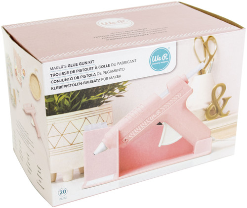 We R Memory Keepers Maker's Glue Gun Kit-Pink - WR614722