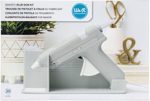We R Memory Keepers Maker's Glue Gun Kit-Grey - WR614739 - 633356614739
