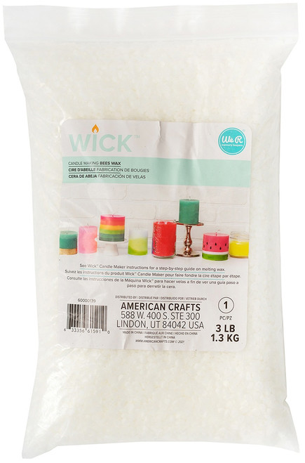 We R Wick Beeswax 3lb- - 60000139 - 633356615910