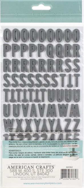 3 Pack - We R Memory Keepers Mold Press Alpha Thickers-Large - 661362 3 Pack - We R Memory Keepers Mold Press Alpha Thickers-Large - 661362