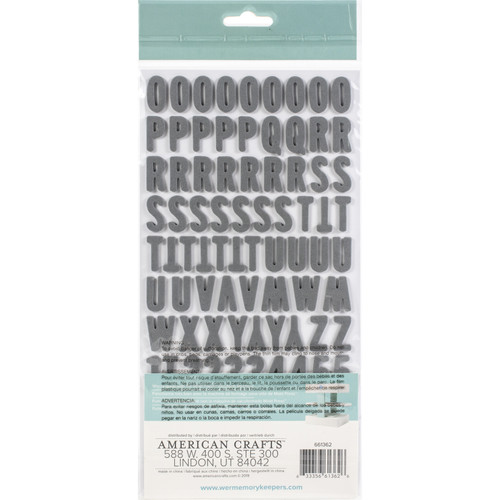 3 Pack - We R Mold Press Alpha Thickers-Large - 661362