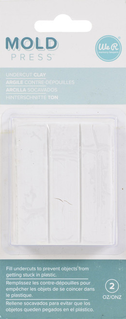 3 Pack - We R Mold Press Polymer Clay- - WR661308 - 633356613084