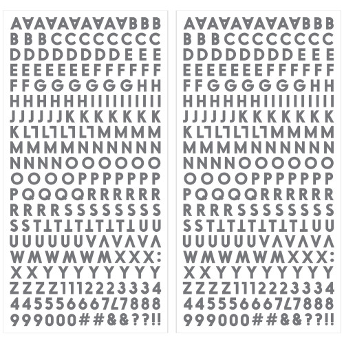 3 Pack - We R Mold Press Alpha Thickers-Small - 661363