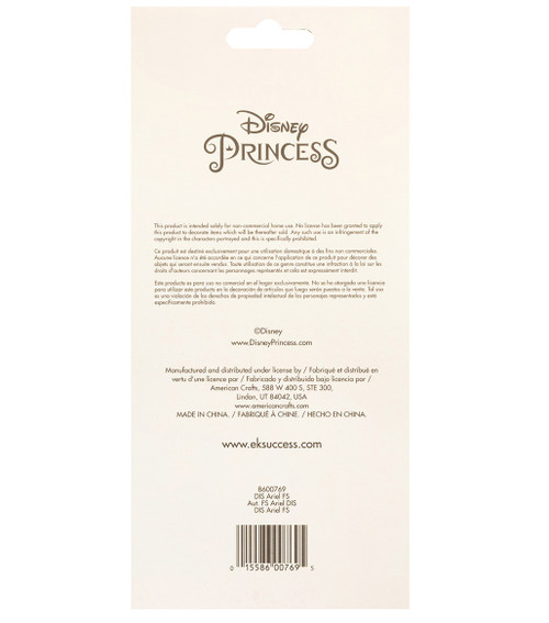3 Pack - EK Disney Flat Stickers 2/Sheets-Princess - Ariel - E8600769