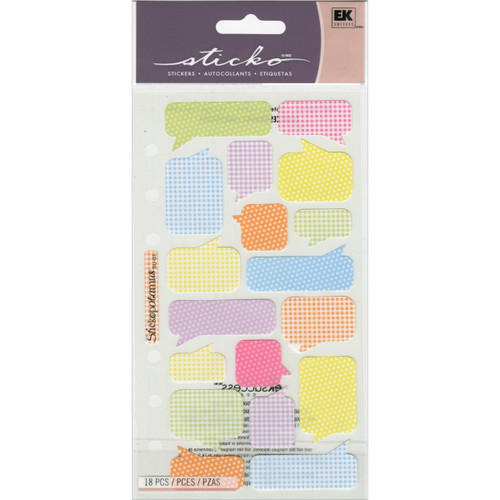 Sticko Stickers-Pattern Captions - SPBU03 - 015586484519