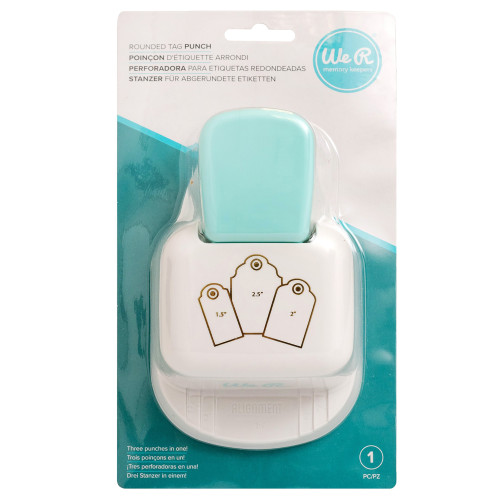 We R 3-In-1 Punch-Rounded Tag - 60000040 - 633356614876