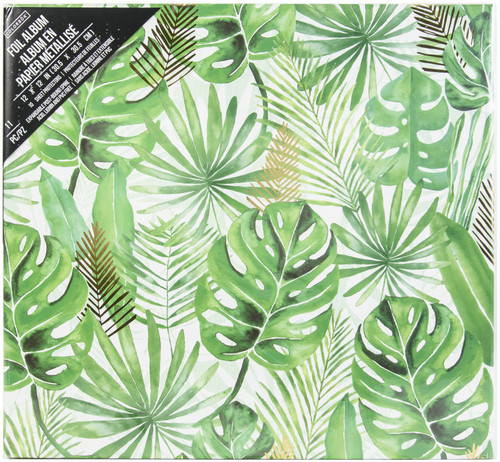 Colorbok Album 12"x12"-Foil Palms - 74185PDQ - 765468741857