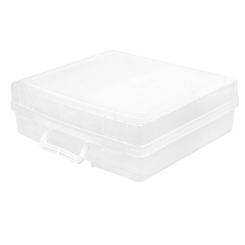 We R Washi Translucent Plastic Storage Bin-14"X13"X4.375" Case - WR661313 We R Washi Translucent Plastic Storage Bin-14"X13"X4.375" Case - WR661313