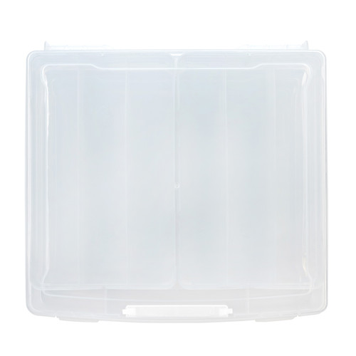 We R Washi Translucent Plastic Storage Bin-14"X13"X4.375" Case - WR661313 We R Washi Translucent Plastic Storage Bin-14"X13"X4.375" Case - WR661313