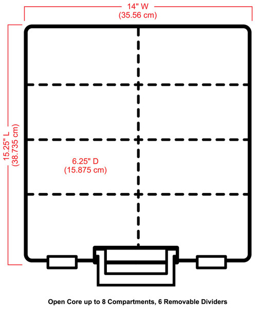 ArtBin Super Satchel Double Deep-15.25"X14"X6.25" Translucent - 6990AB ArtBin Super Satchel Double Deep-15.25"X14"X6.25" Translucent - 6990AB