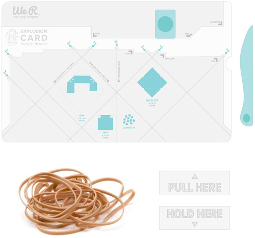 We R Memory Keepers Punch Board-Explosion Card - 60000104