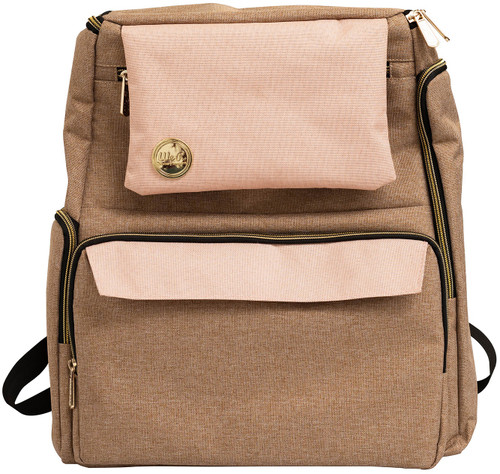 We R Crafter's Backpack-Taupe & Pink - WR662909