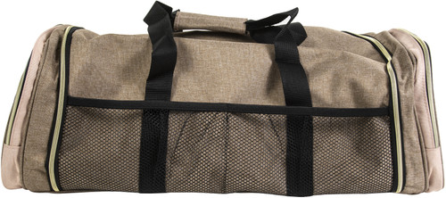 We R Memory Keepers Crafter's Machine Tote-Taupe & Pink - WR663153