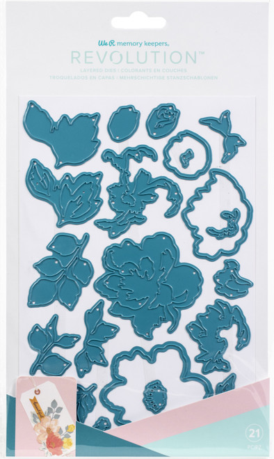 We R Revolution Dies-Layered Florals - 60000117 - 633356615682