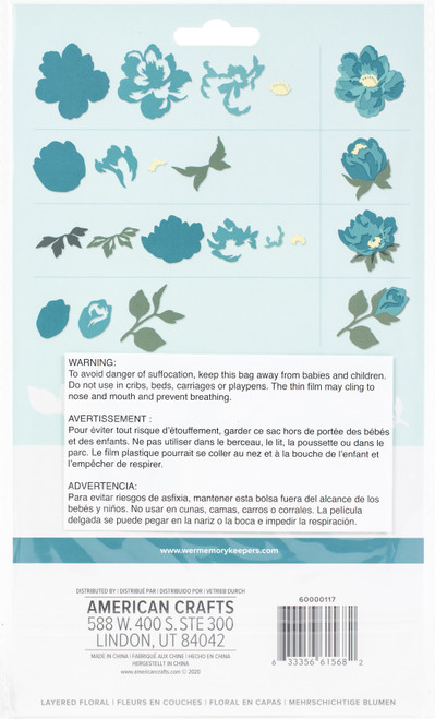 We R Revolution Dies-Layered Florals - 60000117