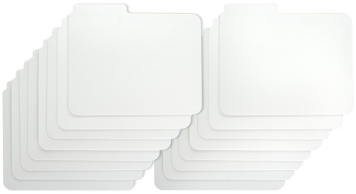 ArtBin Card & Photo Organizer Divider Packs 16/Pkg-4"X8.25" - 6951AG