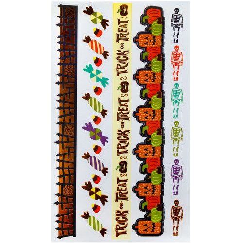 Sticko Themed Flip Pack Stickers 113/Pkg-Halloween - 52-60175