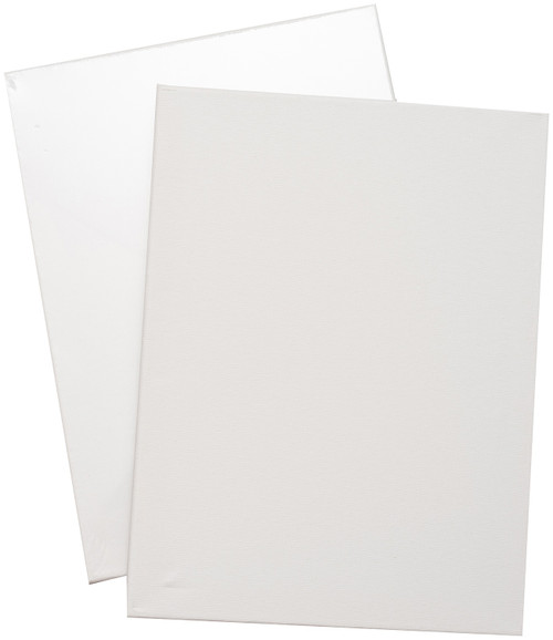 Art Supply Basics Stretched Canvas 2/Pkg-12"X16" - 34006087