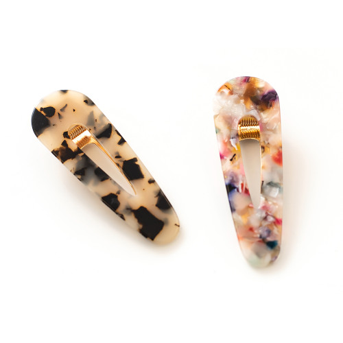 American Crafts Color Pour Resin Mold-Barrette - 359698