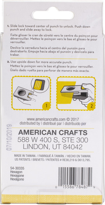 EK Tools Large Punch-Hexagon - E5430335 EK Tools Large Punch-Hexagon - E5430335