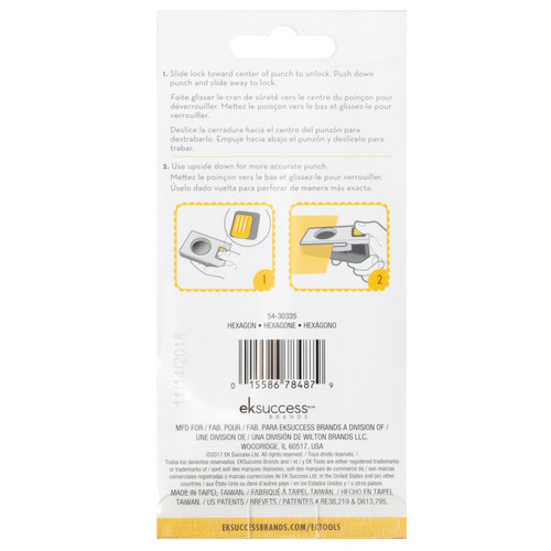 EK Tools Large Punch-Hexagon - E5430335