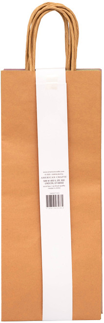 American Crafts Fancy That Wine Gift Bags 5.25"X13.25" 6/Pkg-Pastels - 34007193