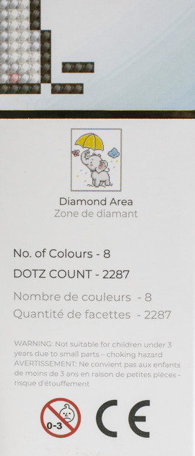 Diamond Dotz Diamond Art Kit 8"X10"-Baby Brollie - DD3028