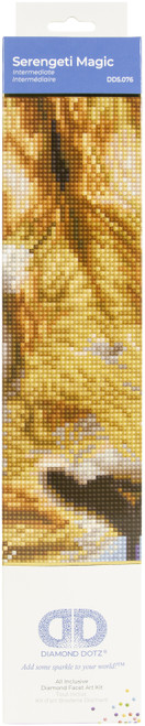 Diamond Dotz Diamond Art Kit 12"X12"-Serengeti Magic - DD5076 - 4895225915033