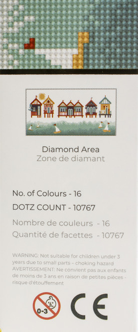 Diamond Dotz Diamond Art Kit 20"X10"-Seaside Days - DD7051